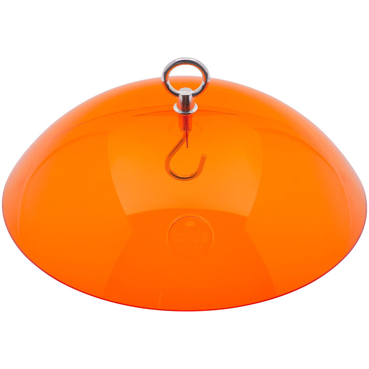 Protective Cover for Hanging Bird Feeder in Orange - Birds Choice