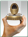 Aspects Quick Clean - Brass Bird Seed Tube Feeder - Medium - Birds Choice