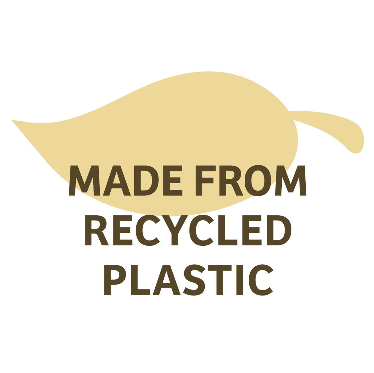 Window Mount Hummingbird Feeder in Yellow Recycled Plastic