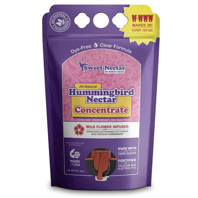 Sweet-Seed Hummingbird Nectar Concentrate, 1.5L, Case Pack of 4 - Birds Choice