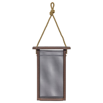 Tall Finch Feeder Spruce Creek Collection in Brazilian Walnut Recycled Plastic - Birds Choice