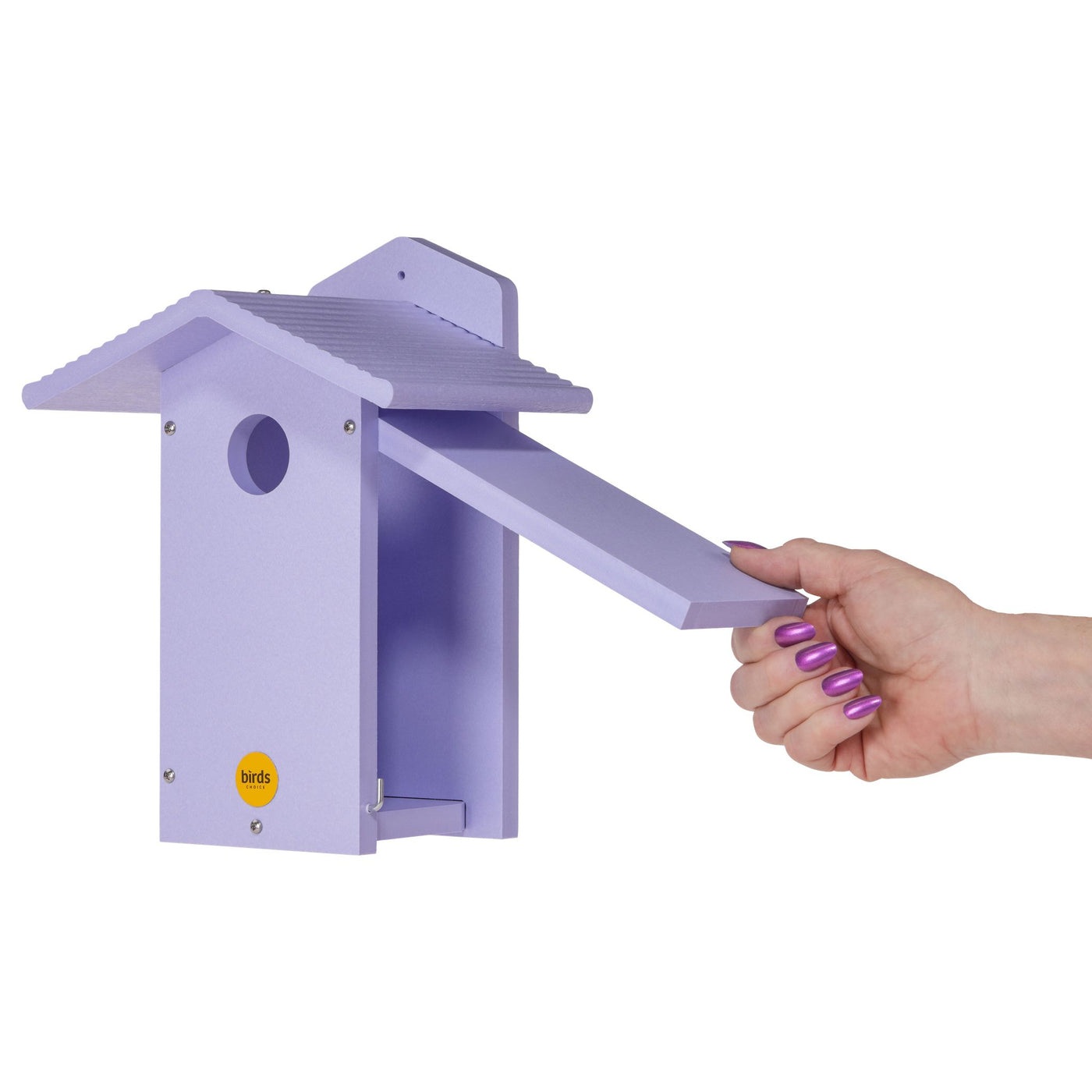 Bluebird House in Purple Recycled Plastic - Birds Choice