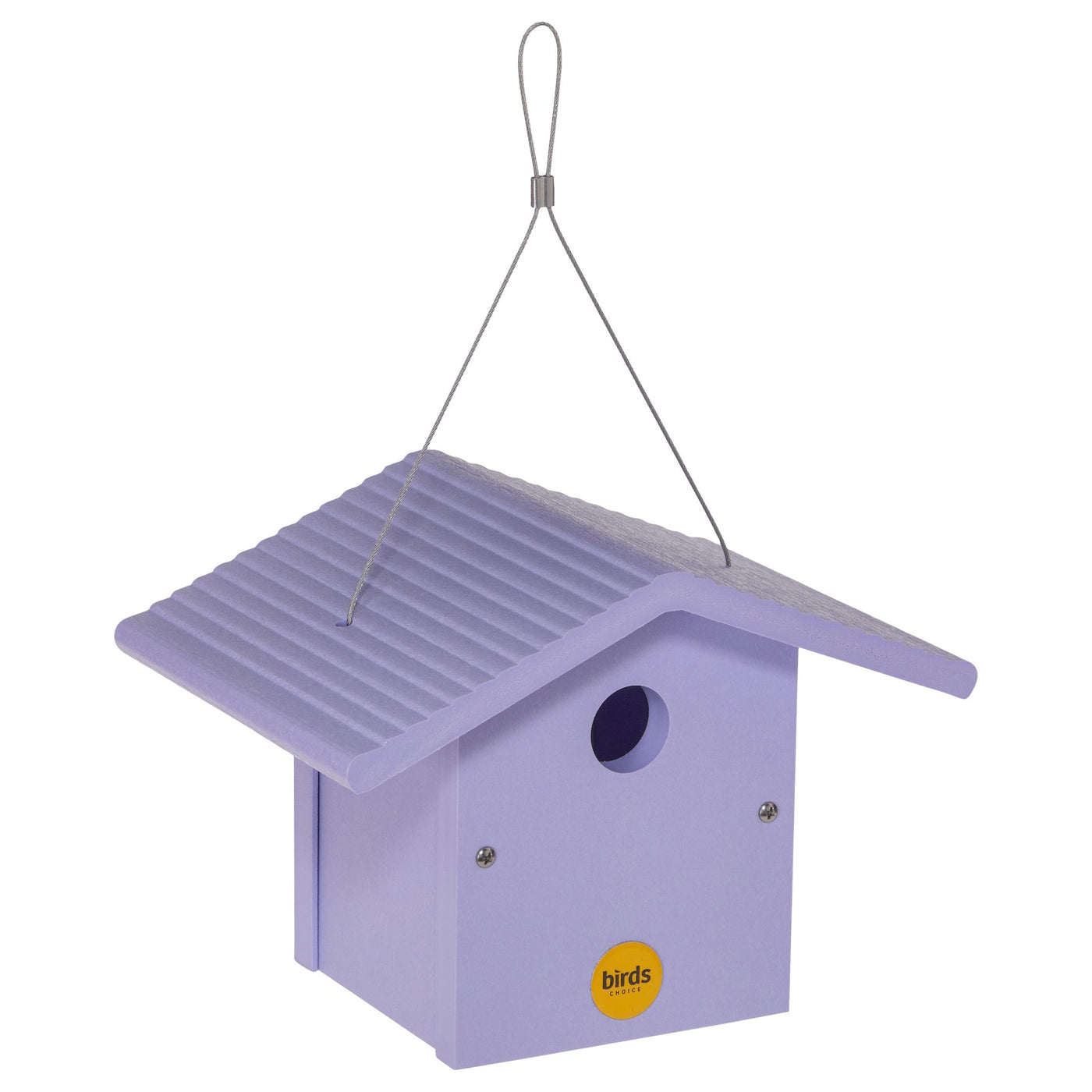 Wren House in Purple Recycled Plastic - Birds Choice