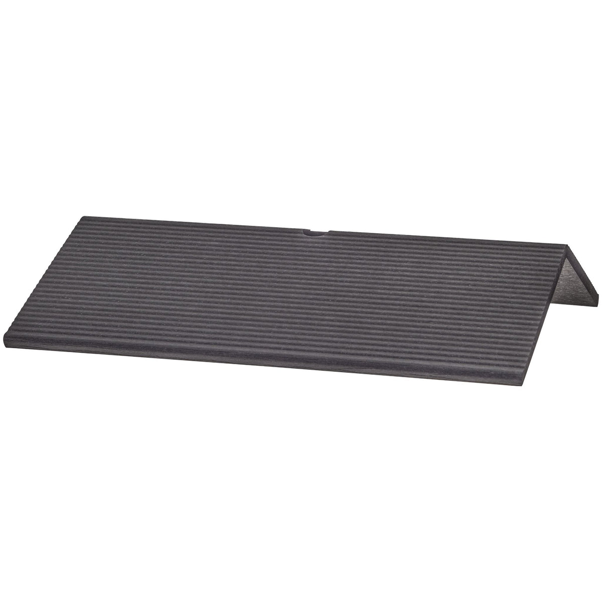 Roof Tray Topper w/ Flange in Black Recycled Plastic - Birds Choice