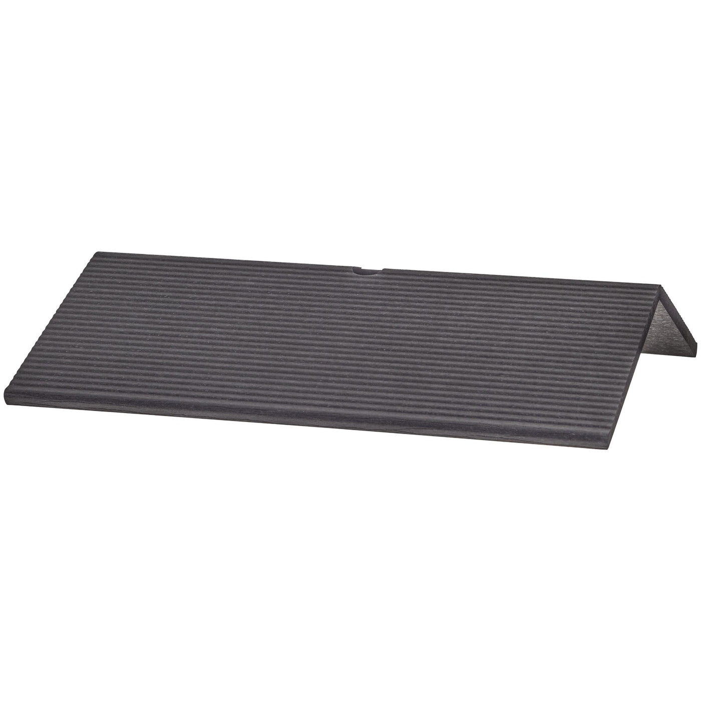 Roof Tray Topper w/ Flange in Black Recycled Plastic - Birds Choice