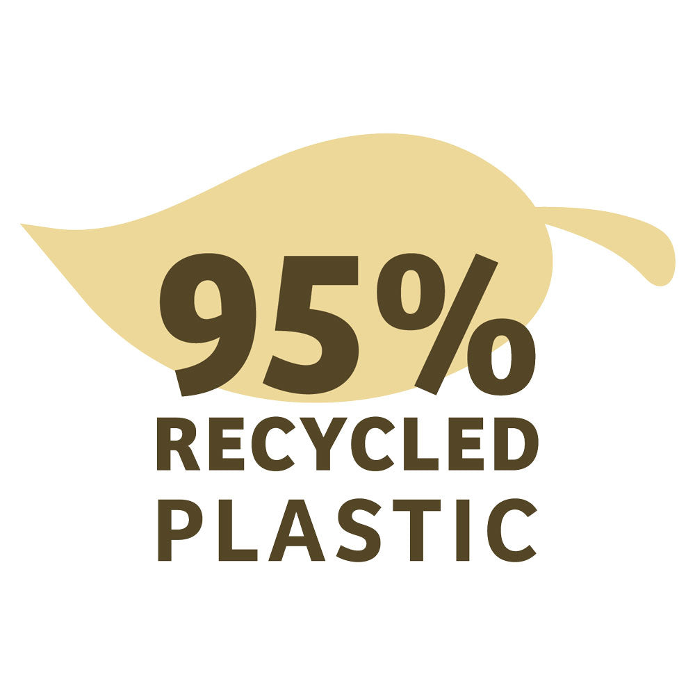 Suet Log Feeder in Tan Recycled Plastic - Birds Choice