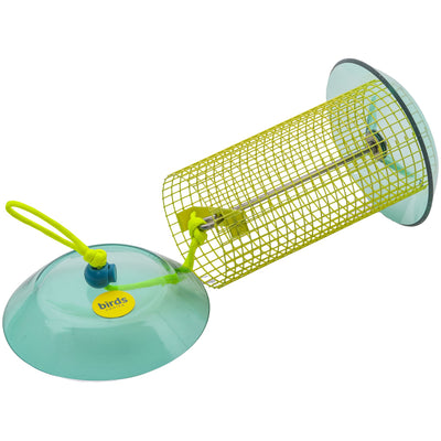 Small Sunflower Seed Feeder Color Pop Collection in Teal and Yellow - Birds Choice