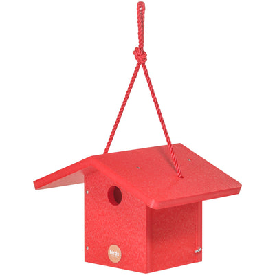 Wren House Color Pop Collection in Red Recycled Plastic - Birds Choice
