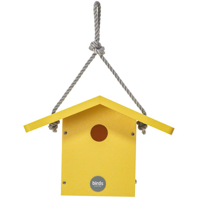 Wren House Color Pop Collection in Yellow Recycled Plastic - Birds Choice