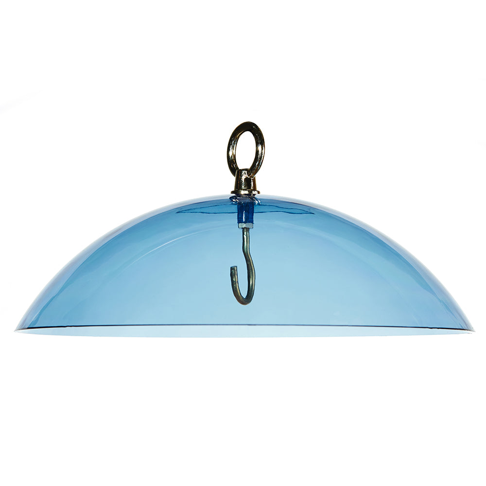 Protective Cover for Hanging Bird Feeder in Blue - Birds Choice