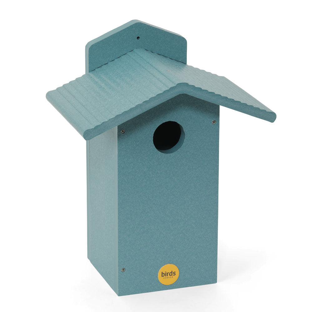 Bluebird House in Blue Recycled Plastic - Birds Choice
