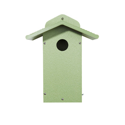 Bluebird House in Green Recycled Plastic - Birds Choice