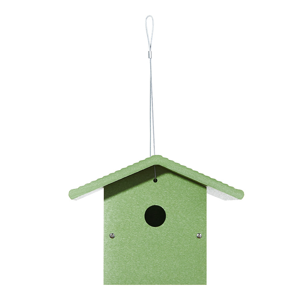 Wren House Kit in Green Recycled Plastic - Birds Choice