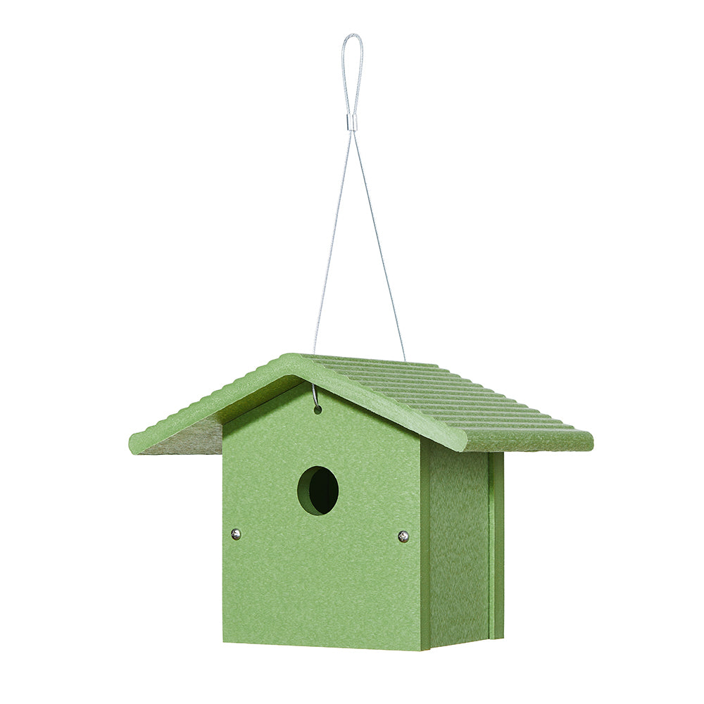 Wren House Kit in Green Recycled Plastic - Birds Choice