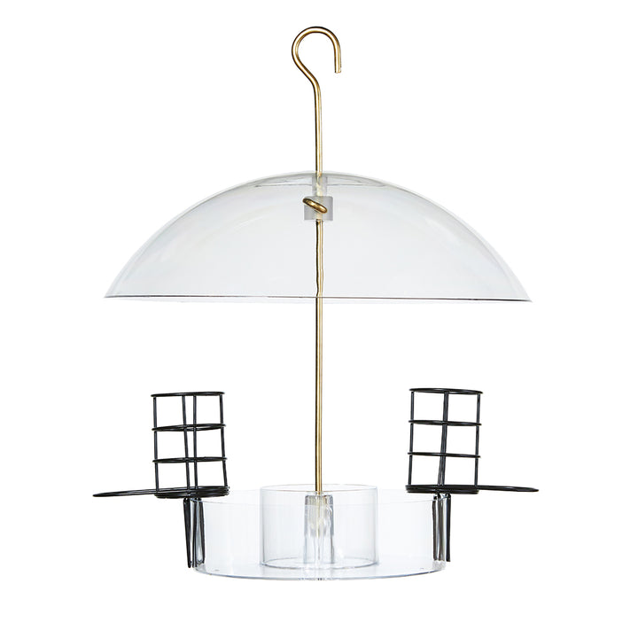 Supper Dome Bird Feeder for Seed Suet and Mealworms - Birds Choice