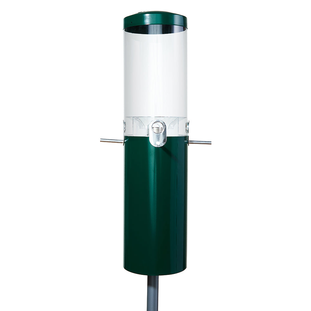 Squirrel Proof Classic Bird Feeder with Pole and Squirrel Baffle