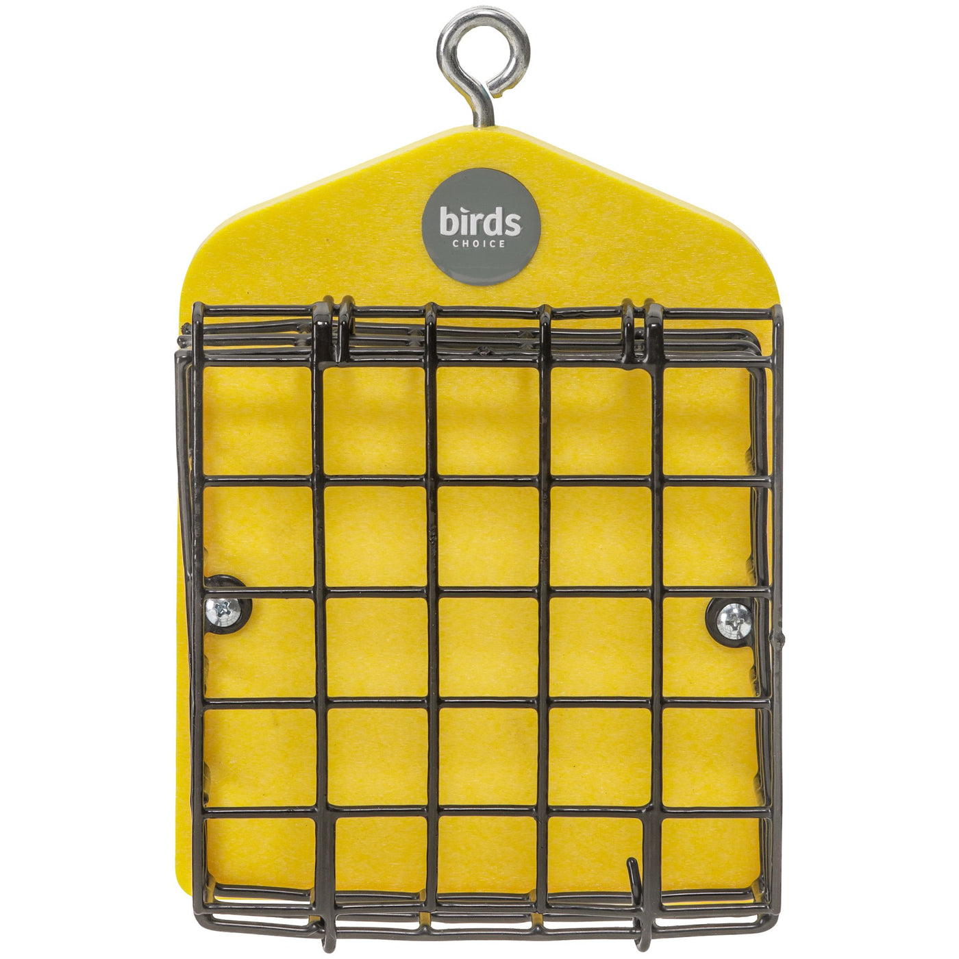 Suet Feeder for Two Cakes in Yellow Recycled Plastic - Birds Choice