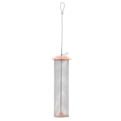 Copper Mesh Tube Feeder for Finches Small - Birds Choice
