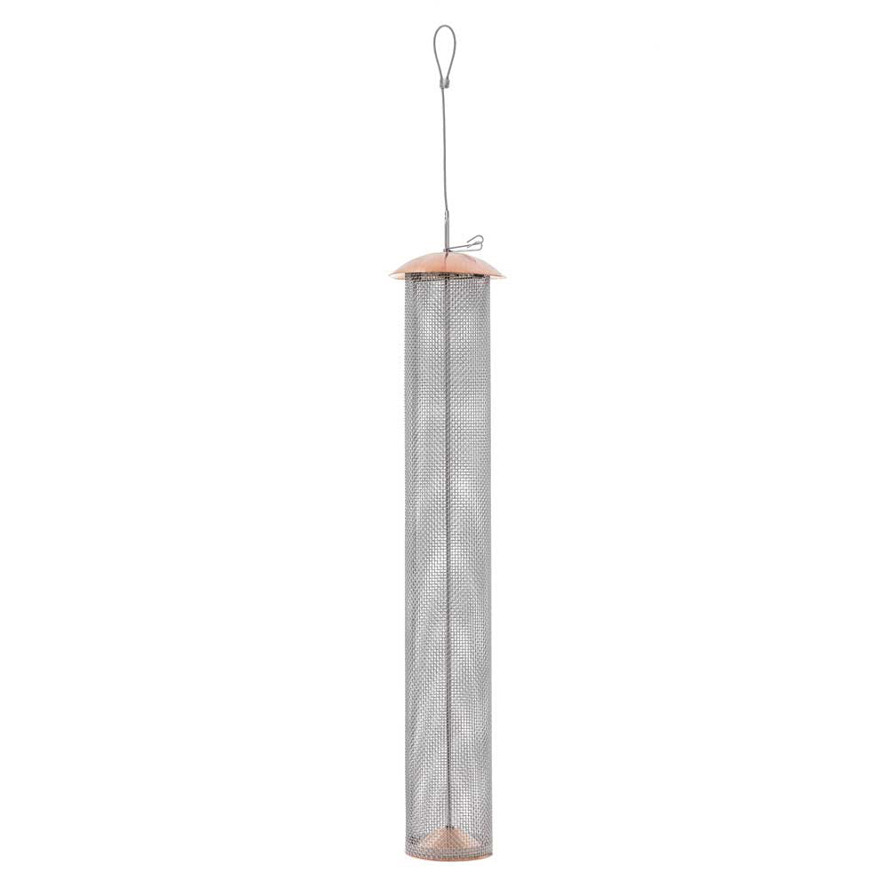 Copper Mesh Tube Feeder for Finches Large - Birds Choice