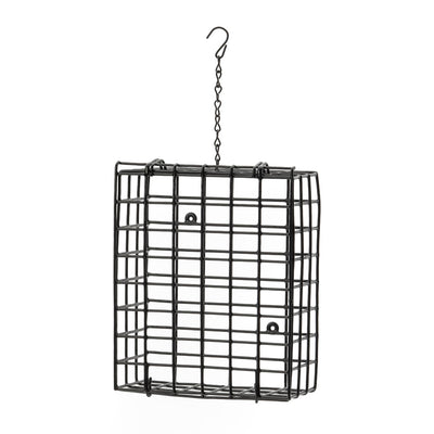 Seed and Suet Block Cage with Hanging Chain - Birds Choice