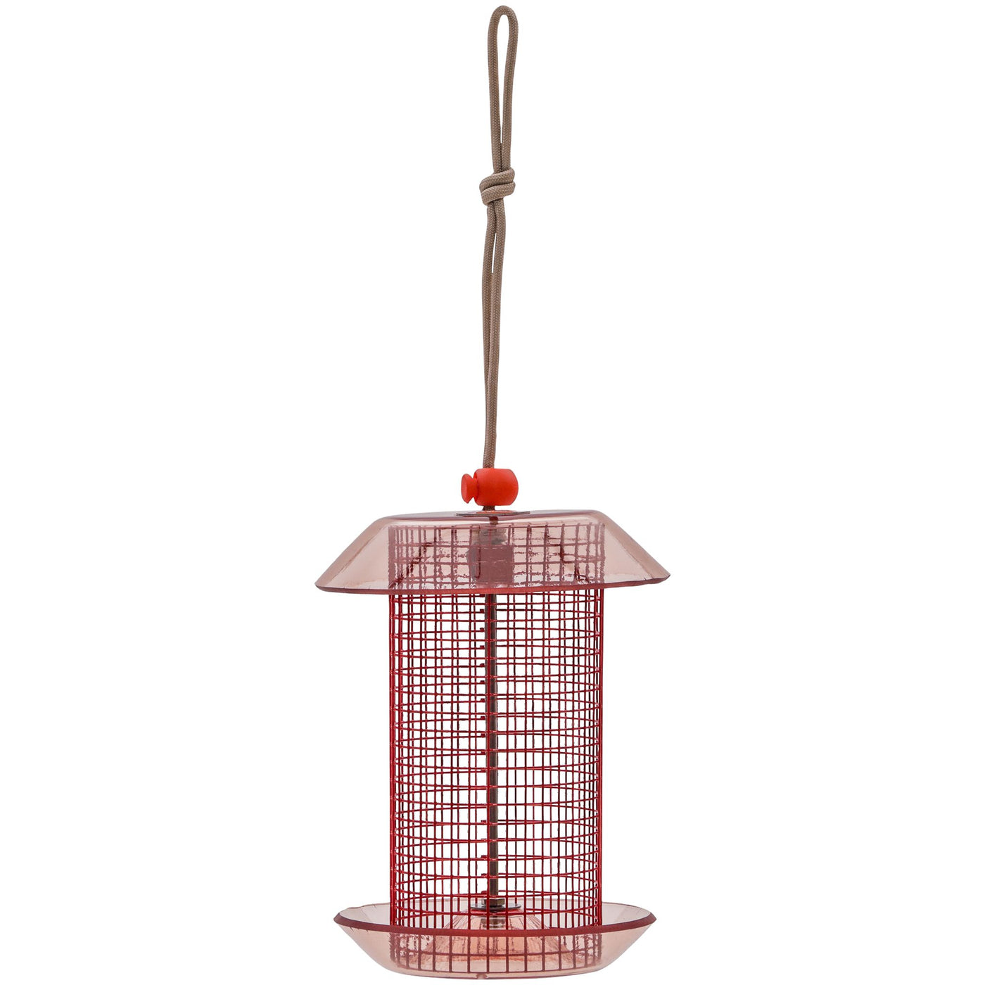 Small Sunflower Seed Feeder Color Pop Collection in Red and Coral - Birds Choice