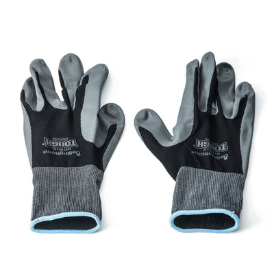Nitrile Touch Gardening Gloves Black Size Medium - Birds Choice