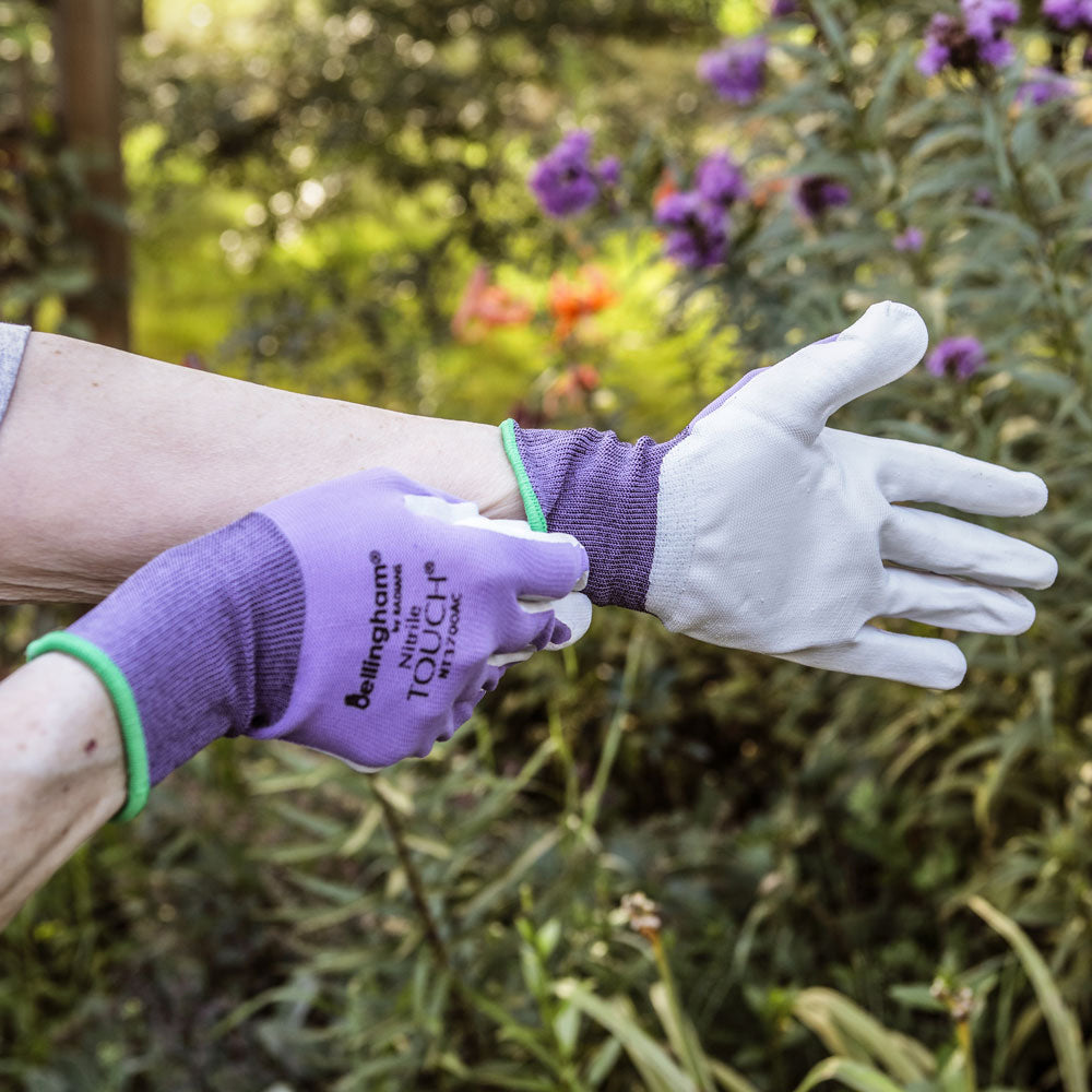 Nitrile Gardening Gloves