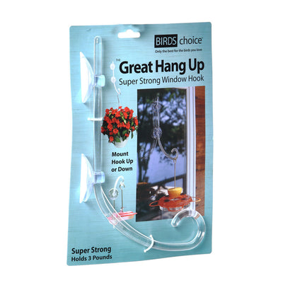 The Great Hangup Super Strong Window Hook for Bird Feeders - Birds Choice