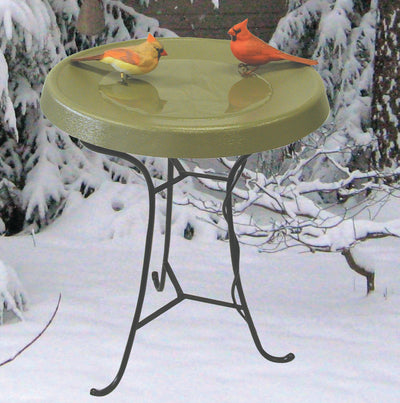 Three Leg Metal Bird Bath Stand for Birds Choice Heated Bird Bath Bowls - Birds Choice